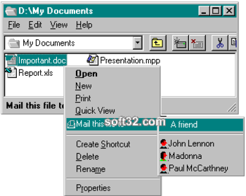 AutoMail screenshot