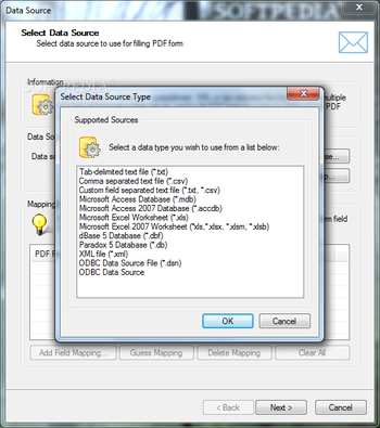 AutoMailMerge Plug-in for Adobe Acrobat screenshot 3