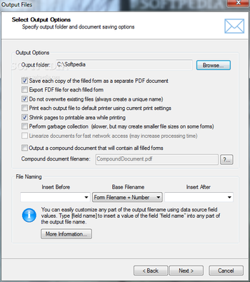 AutoMailMerge Plug-in for Adobe Acrobat screenshot 8