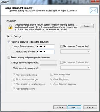 AutoMailMerge Plug-in for Adobe Acrobat screenshot 9