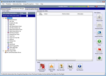 Automate My PC 2009 screenshot