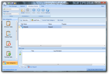 Automatic Backup Scheduler for MySQL screenshot 3