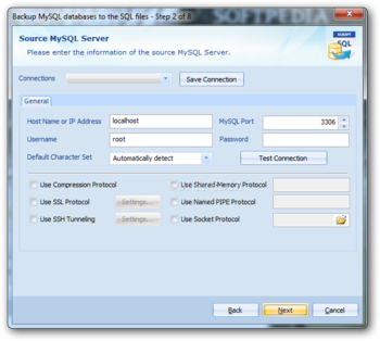 Automatic Backup Scheduler for MySQL screenshot 6