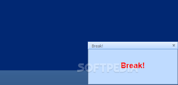 Automatic Break Reminder Software screenshot 3
