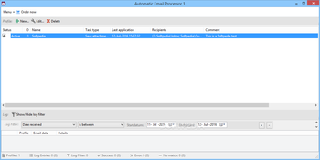 Automatic Email Processor screenshot