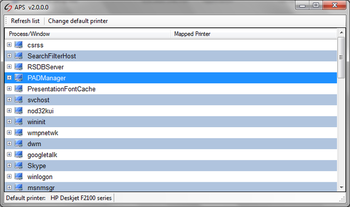 Automatic Printer Switcher screenshot 2