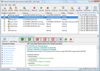 Automatic Synchronizer screenshot