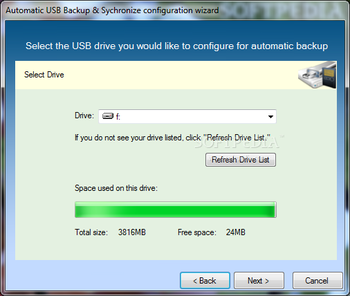 Automatic USB Backup screenshot