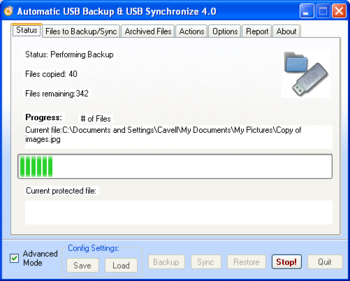 Automatic USB Backup screenshot 2