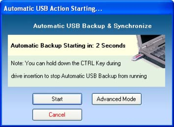 Automatic USB Backup Portable screenshot 2