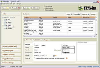 Automation Anywhere Server screenshot