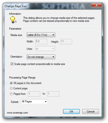 AutoPageX Plug-in for Adobe Acrobat screenshot 2