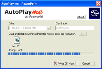 AutoPlay me for Power Point screenshot