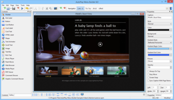 AutoPlay Menu Builder screenshot