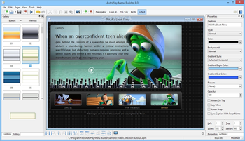 AutoPlay Menu Builder screenshot 2