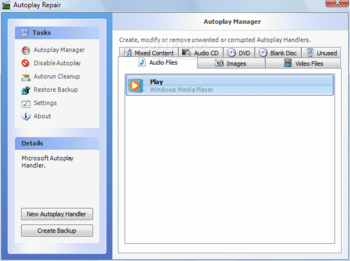 Autoplay Repair screenshot