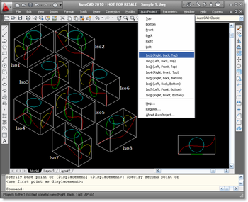 AutoProject for AutoCAD screenshot