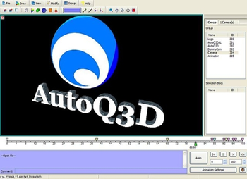 AutoQ3D Animation screenshot