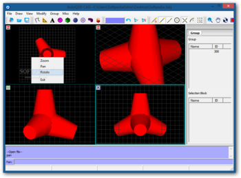 AutoQ3D CAD screenshot 2