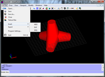 AutoQ3D Community screenshot 2