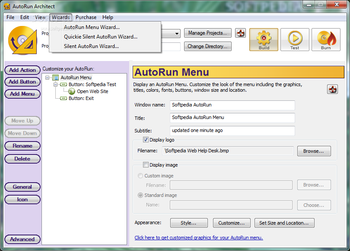 AutoRun Architect screenshot 5