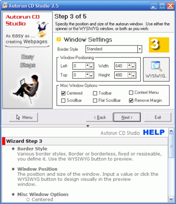 Autorun CD Studio screenshot