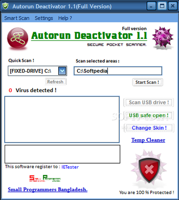 Autorun Deactivator screenshot