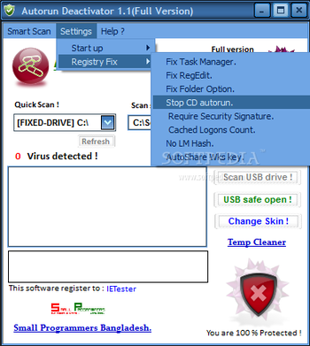 Autorun Deactivator screenshot 3