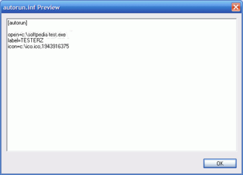 Autorun Inf Editor screenshot 2