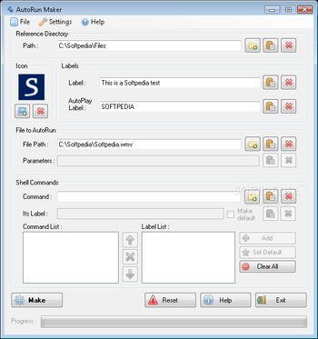 AutoRun Maker screenshot