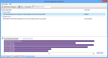 Autorun Organizer screenshot