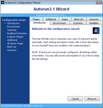 Autorun screenshot