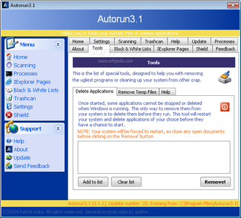 Autorun screenshot 2