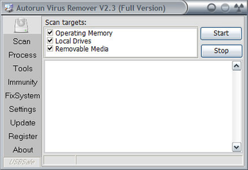 Autorun Virus Remover screenshot