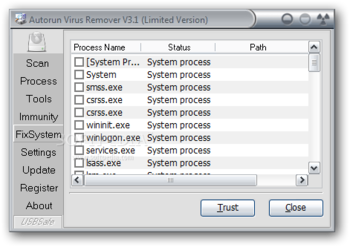 Autorun Virus Remover screenshot 2