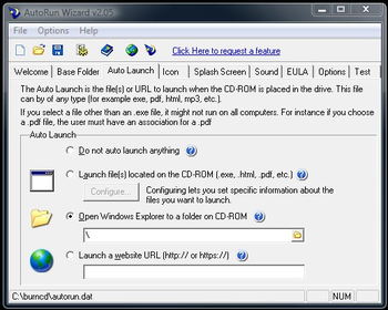 AutoRun Wizard screenshot