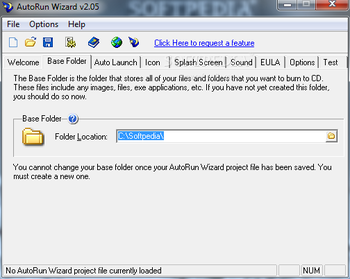 AutoRun Wizard screenshot