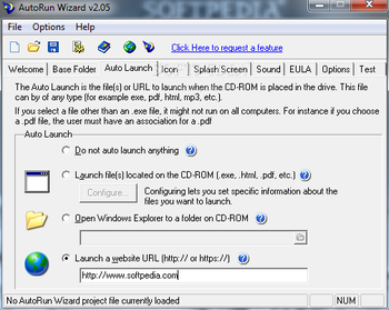 AutoRun Wizard screenshot 2