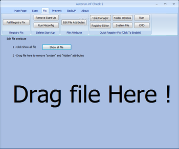 Autorun.inf Check screenshot 3