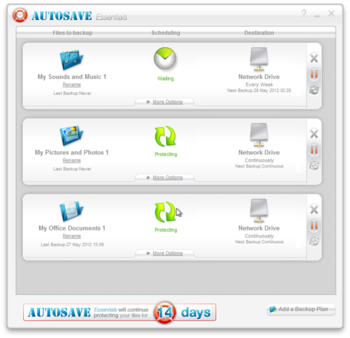 AutoSave Essentials screenshot