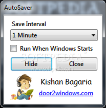 AutoSaver screenshot