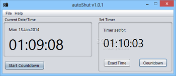 autoShut screenshot