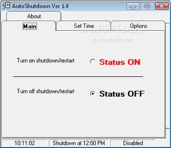 AutoShutdown screenshot