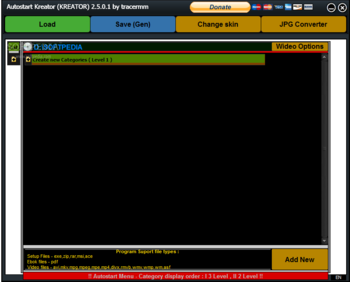 Autostart Kreator screenshot