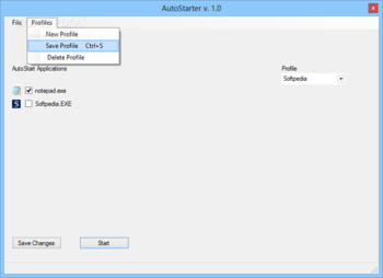 AutoStarter screenshot 2