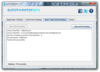 AutoTweeter Pro screenshot 2