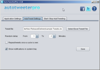 AutotweeterPro screenshot 2