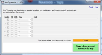 AutoTypewriter screenshot
