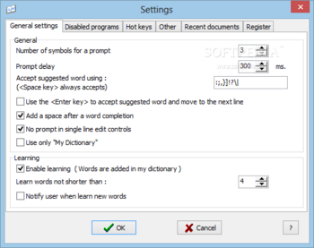 AutoTyping Word screenshot 3