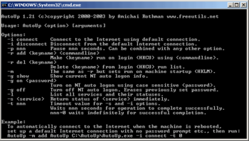 AutoUp screenshot